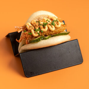 3. Bao Bun με Παναρισμένες Γαρίδες