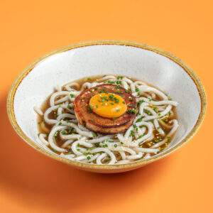 8. Tsukimi Chashu Udon