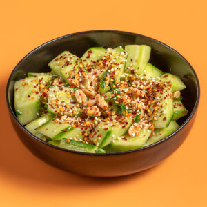 5. Cucumber and Peanut Salad