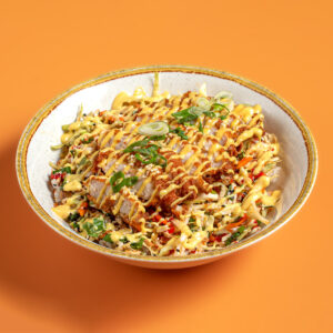 4. Chicken Katsu Rice Bowl